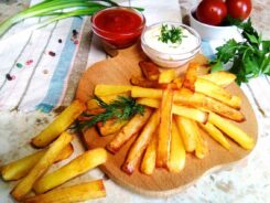 Как пожарить идеальную картошку с хрустящей корочкой