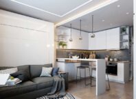 Как создать стильный дизайн кухни-гостиной на 15 кв. м