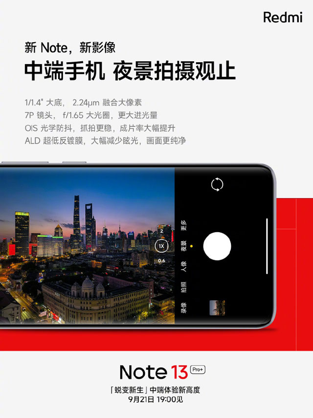 Смартфон Redmi Note 13 Pro Plus с тройной камерой 200 МП